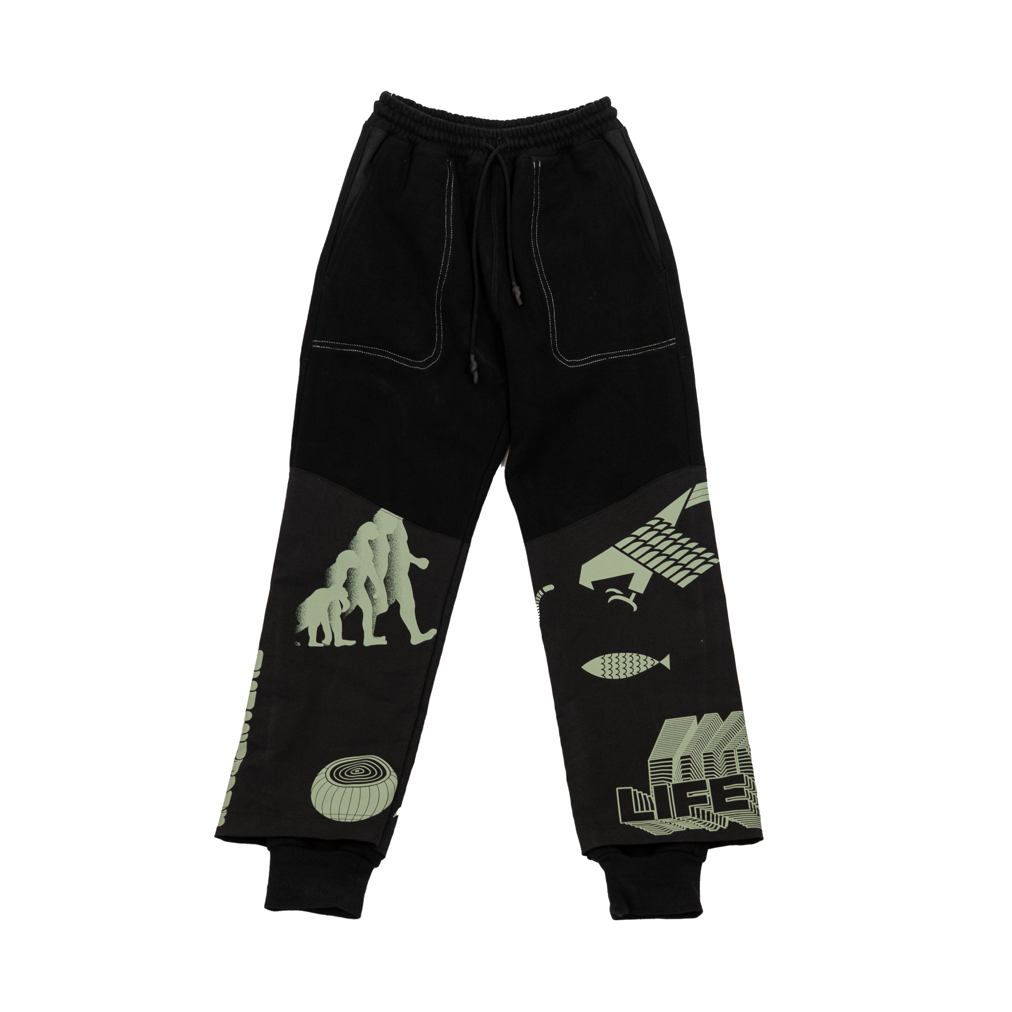 Print Sweat Pants
